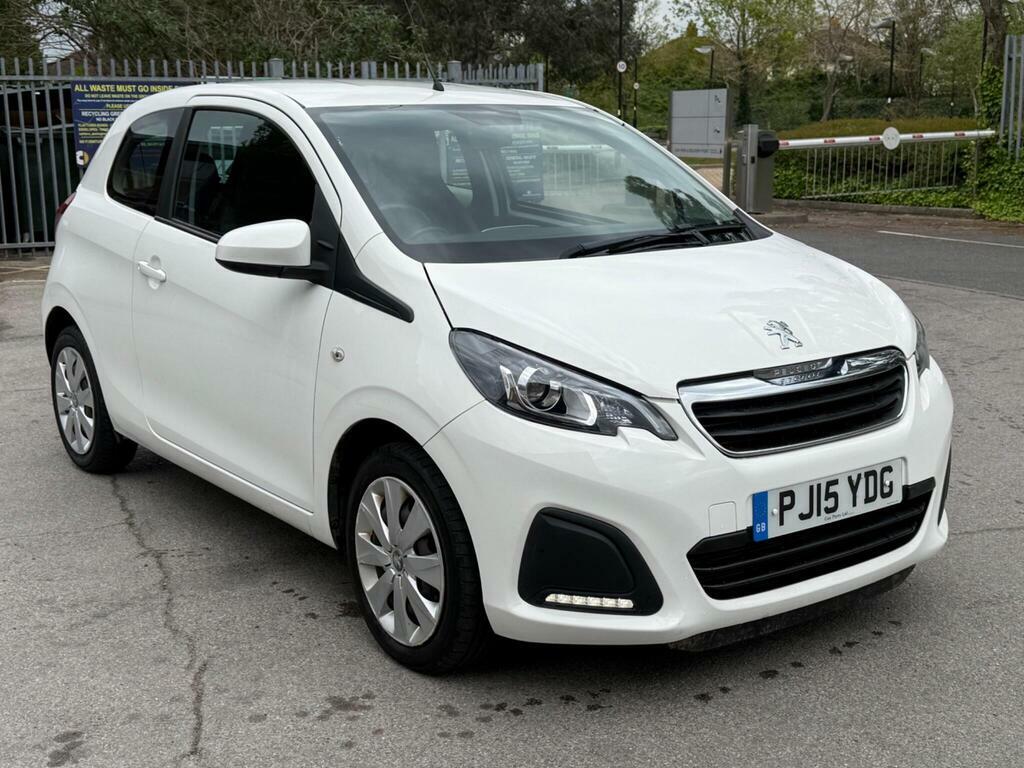 Peugeot 108 1.0 Vti Active Euro 5 PJ15YDG White #6