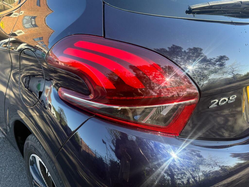 Peugeot 208 1.2 Puretech Tech Edition Euro 6 S S WV19MKZ Blue #4