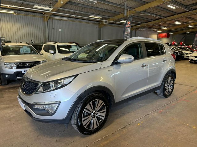 Kia Sportage Crdi Kx-3 Sat Nav BV15HCY Silver #3