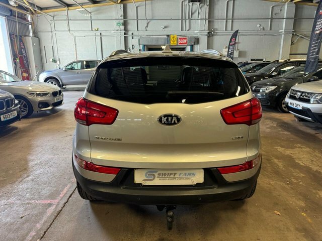 Kia Sportage Crdi Kx-3 Sat Nav BV15HCY Silver #6