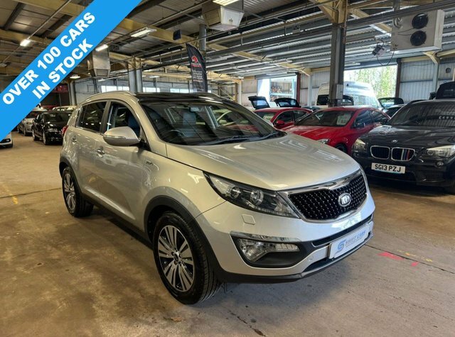 Kia Sportage Crdi Kx-3 Sat Nav Silver