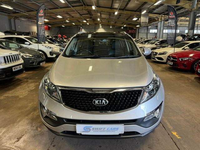 Kia Sportage Crdi Kx-3 Sat Nav BV15HCY Silver #2