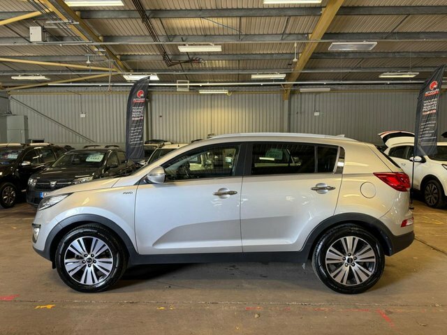 Kia Sportage Crdi Kx-3 Sat Nav BV15HCY Silver #4