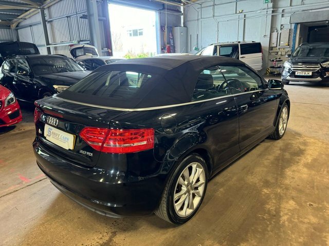 Audi A3 Cabriolet Convertible Black #6
