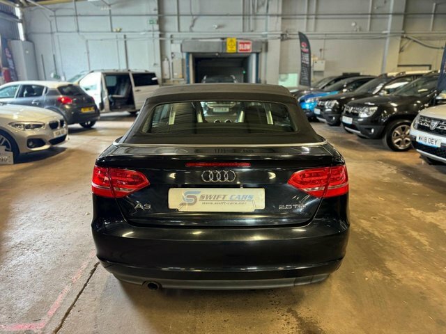 Audi A3 Cabriolet Convertible Black #4