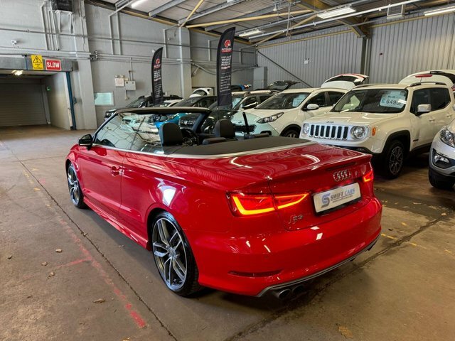 Audi S3 Convertible VE15YGW Red #4