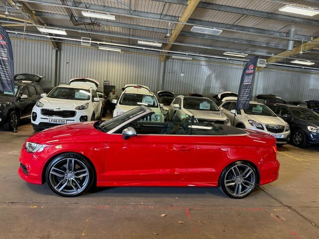 Audi S3 Convertible VE15YGW Red #3