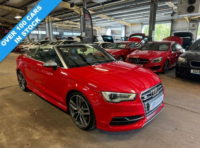 Audi S3 Convertible Red