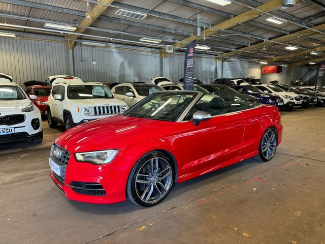 Audi S3 Convertible VE15YGW Red #2