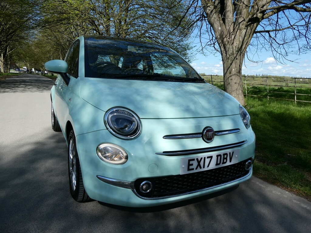 Fiat 500 1.2 Lounge Hatchback Euro 6 Ss Green