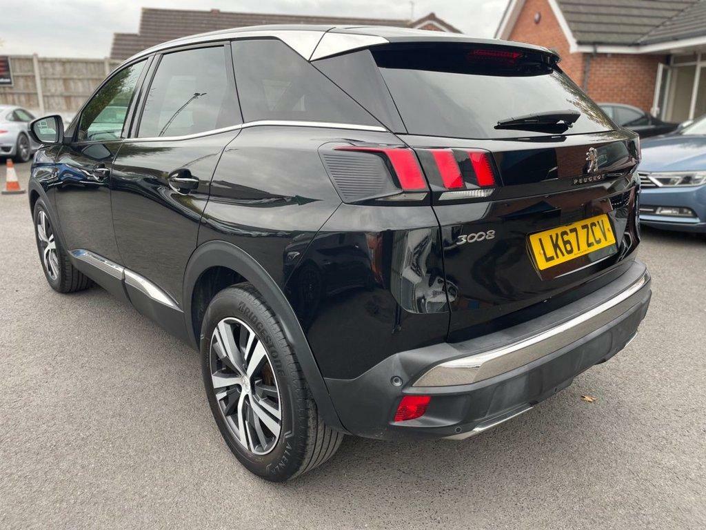 Peugeot 3008 2.0 Bluehdi Gt Line Suv Euro 6 Black #4