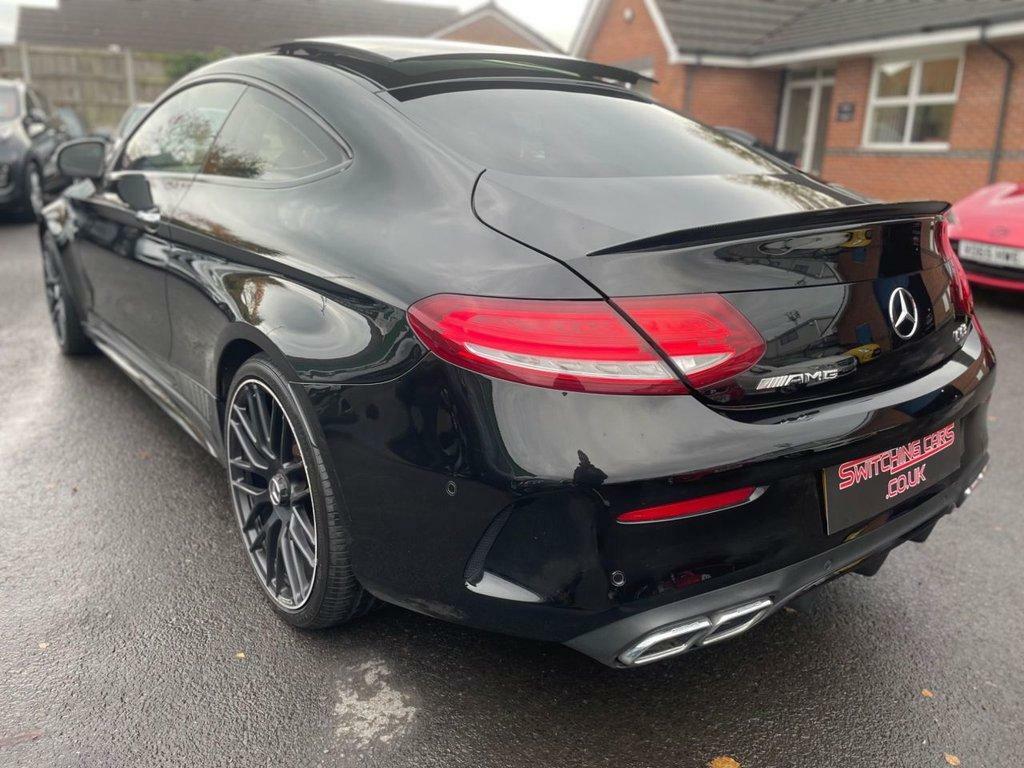 Mercedes-Benz C Class 4.0 C63 V8 Biturbo Amg Premium Coupe A29SWT Black #4