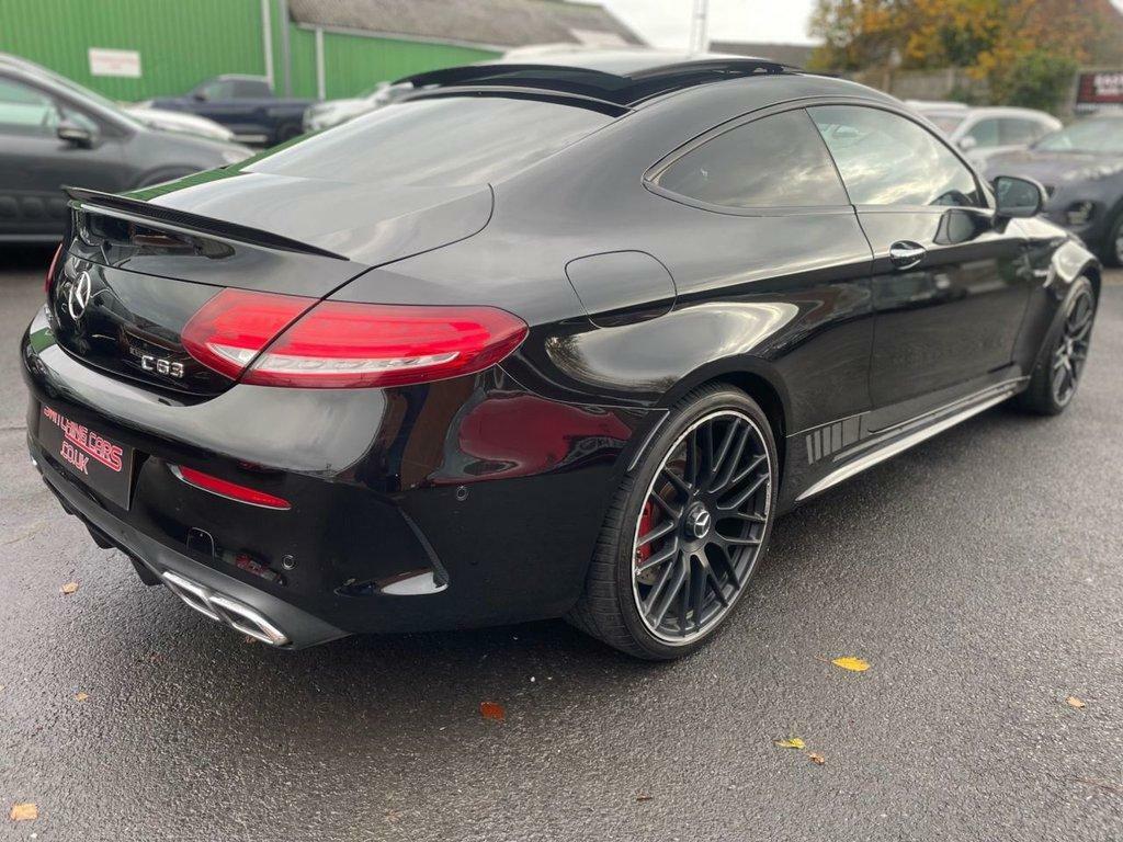Mercedes-Benz C Class 4.0 C63 V8 Biturbo Amg Premium Coupe A29SWT Black #6