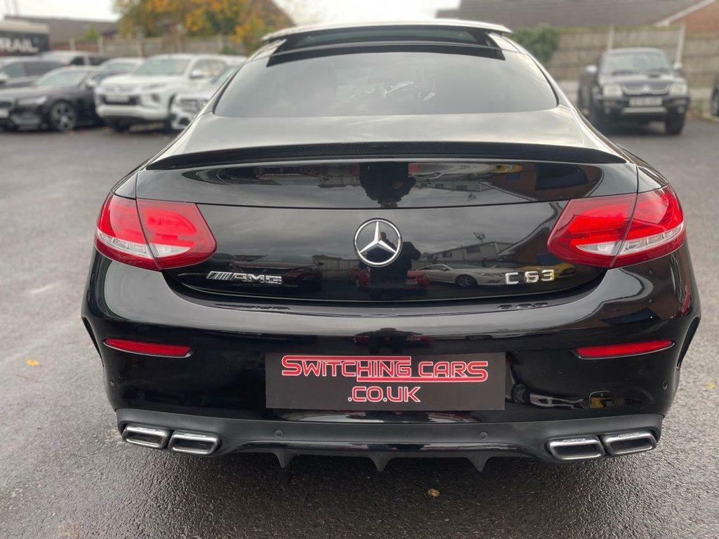 Mercedes-Benz C Class 4.0 C63 V8 Biturbo Amg Premium Coupe A29SWT Black #5