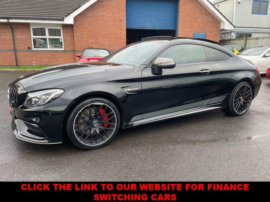Mercedes-Benz C Class 4.0 C63 V8 Biturbo Amg Premium Coupe A29SWT Black #3
