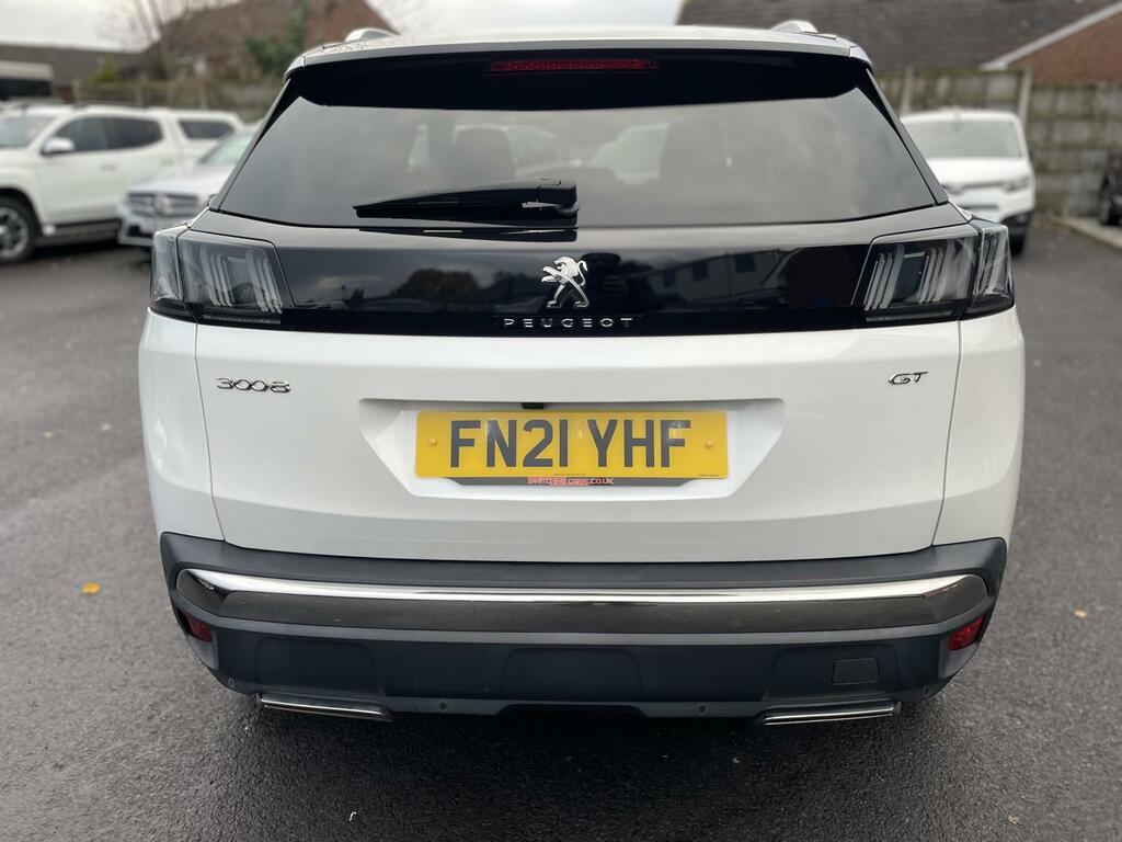 Peugeot 3008 1.2 Puretech Gt Suv Euro 6 Ss FN21YHF White #5