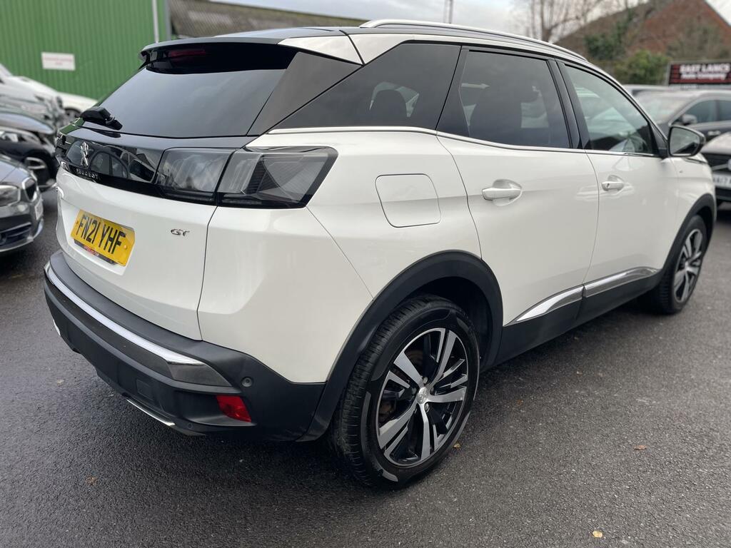 Peugeot 3008 1.2 Puretech Gt Suv Euro 6 Ss FN21YHF White #6