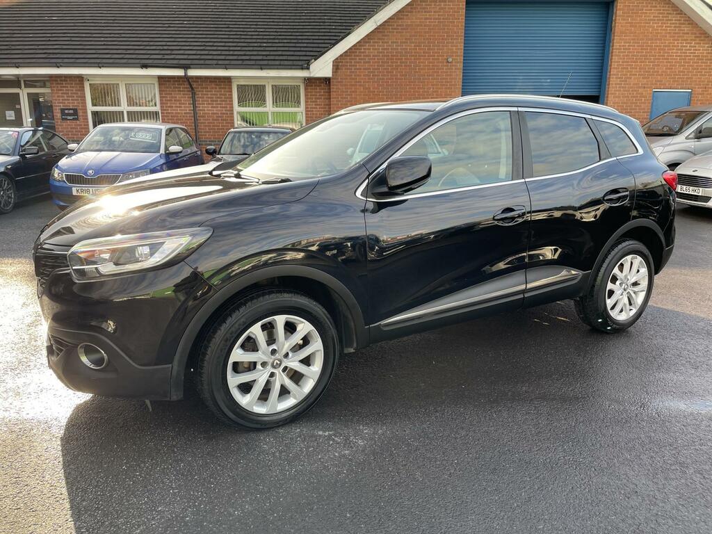 Renault Kadjar 1.5 Dci Dynamique Nav Suv Edc Euro 6 S YF66CTO Black #3