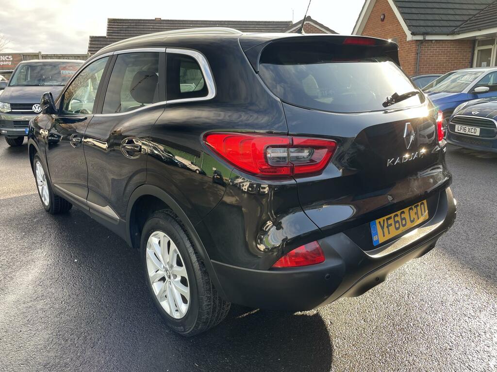 Renault Kadjar 1.5 Dci Dynamique Nav Suv Edc Euro 6 S YF66CTO Black #4