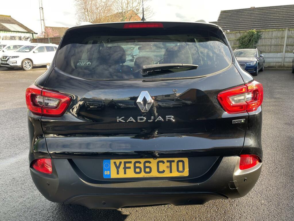 Renault Kadjar 1.5 Dci Dynamique Nav Suv Edc Euro 6 S YF66CTO Black #5