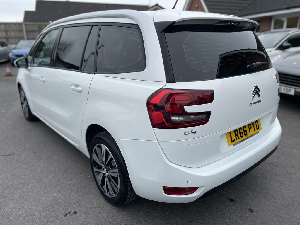 Citroen Grand C4 Picasso 1.6 Bluehdi Feel Mpv Euro 6 Ss LR66PYD White #4