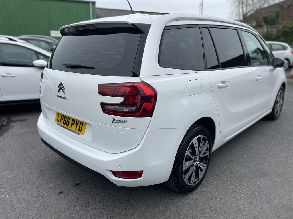 Citroen Grand C4 Picasso 1.6 Bluehdi Feel Mpv Euro 6 Ss LR66PYD White #6
