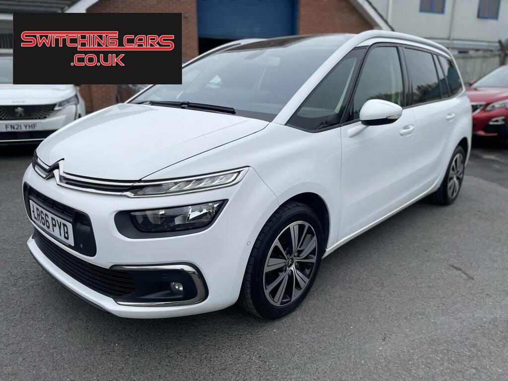 Citroen Grand C4 Picasso 1.6 Bluehdi Feel Mpv Euro 6 Ss White