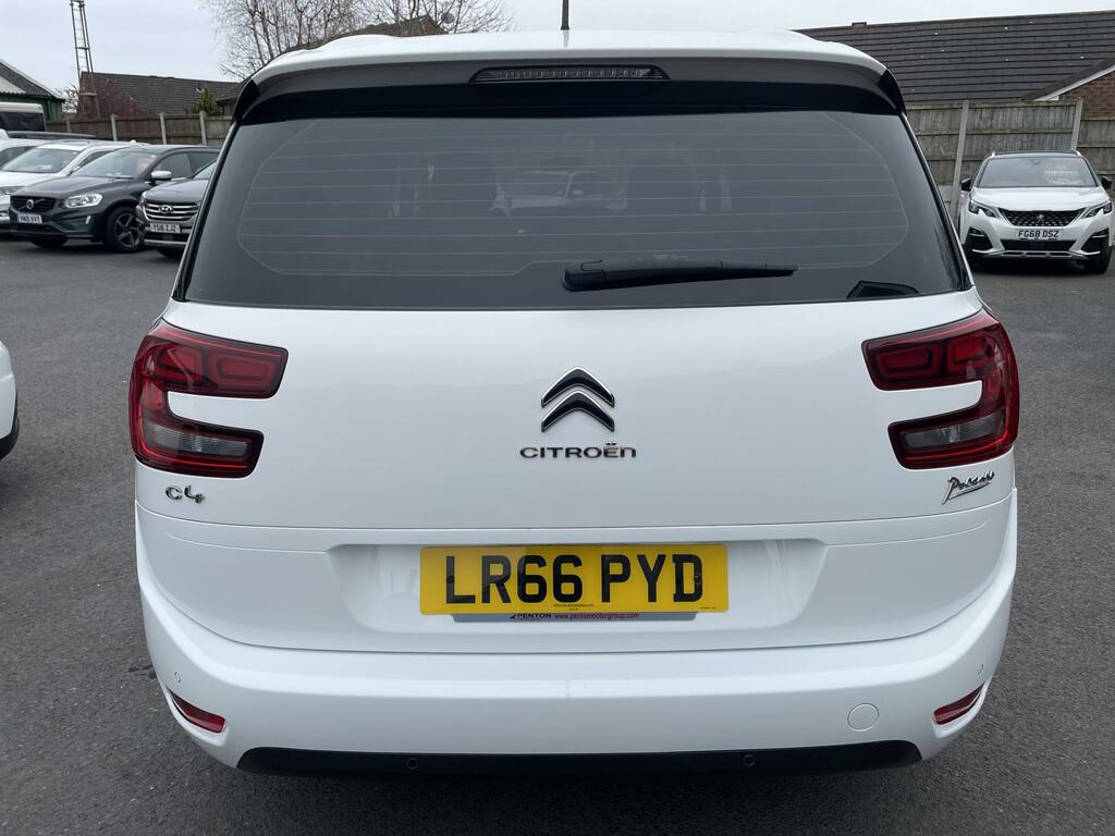 Citroen Grand C4 Picasso 1.6 Bluehdi Feel Mpv Euro 6 Ss LR66PYD White #5