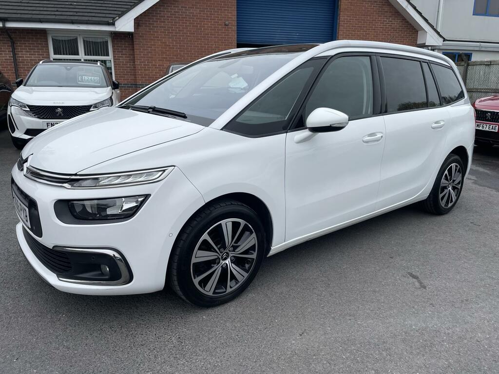 Citroen Grand C4 Picasso 1.6 Bluehdi Feel Mpv Euro 6 Ss LR66PYD White #3