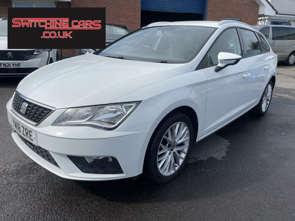 Seat Leon 1.6 Tdi Se Dynamic Technology St Dsg Eu White