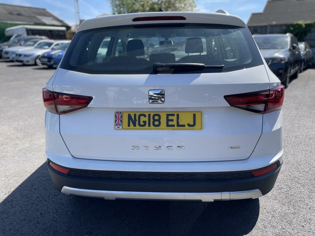 Seat Ateca 2.0 Tdi Se Suv 4Drive Euro 6 S NG18ELJ White #4