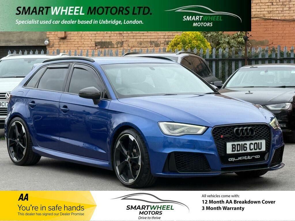 Audi RS3 2.5 Tfsi Sportback S Tronic Quattro Euro 6 Ss 5 Blue