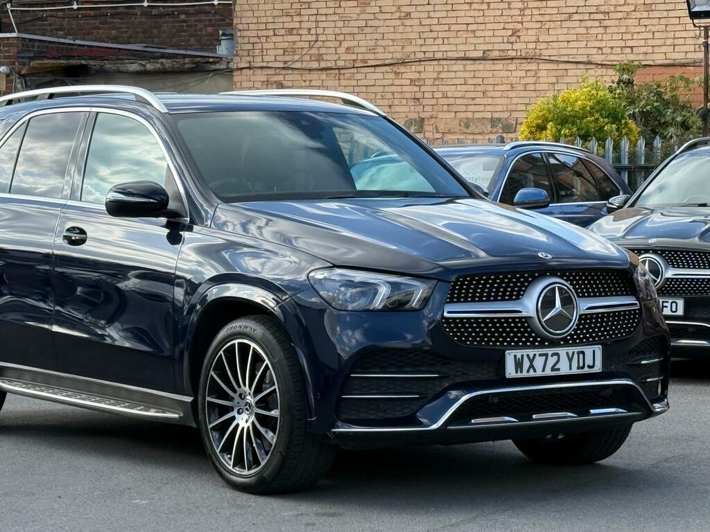 Mercedes-Benz GLE Class 2.9 Gle400d Amg Line Premium G-tronic 4Matic Eur WX72YDJ Blue #3