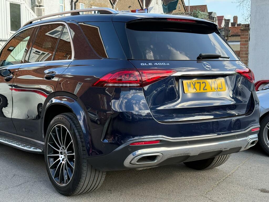 Mercedes-Benz GLE Class 2.9 Gle400d Amg Line Premium G-tronic 4Matic Eur WX72YDJ Blue #6