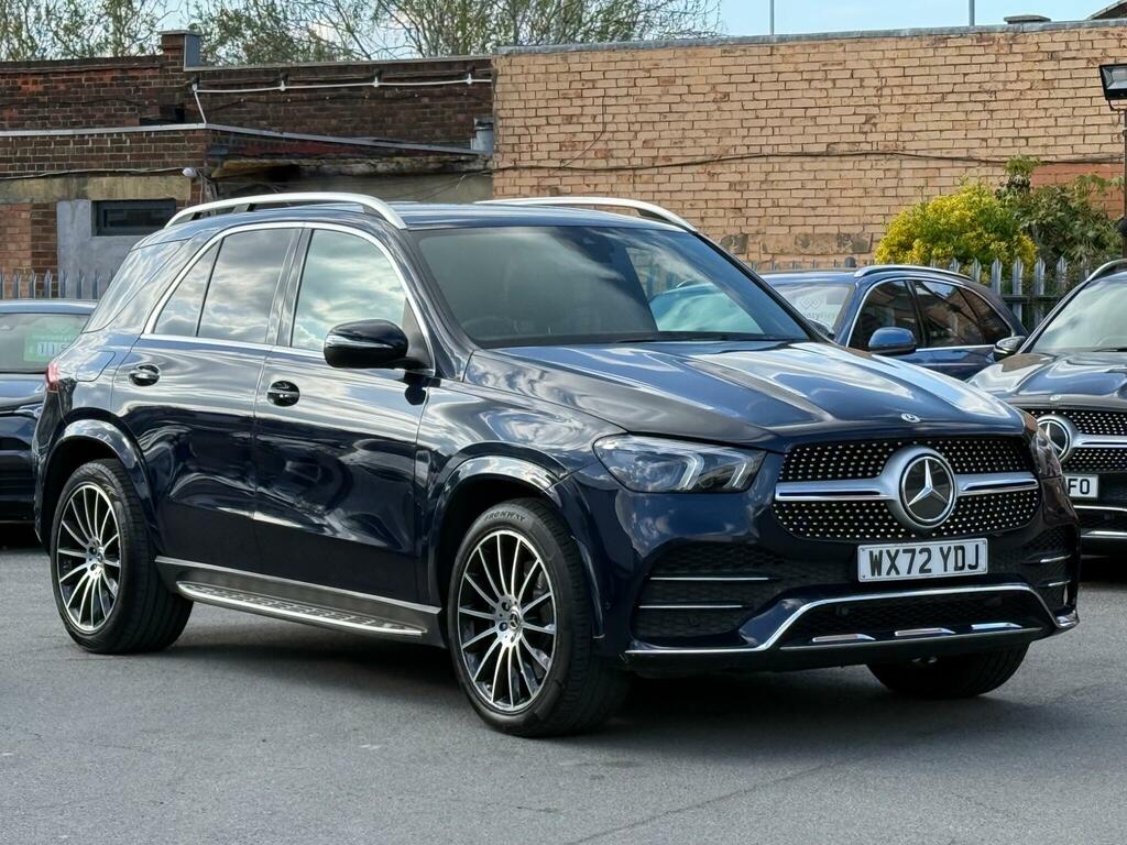 Mercedes-Benz GLE Class 2.9 Gle400d Amg Line Premium G-tronic 4Matic Eur WX72YDJ Blue #2
