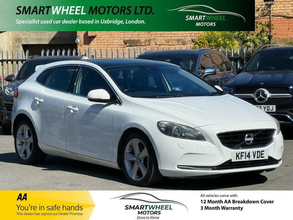 Volvo V40 1.6 T4 R-design Lux Nav Hatchback Power White