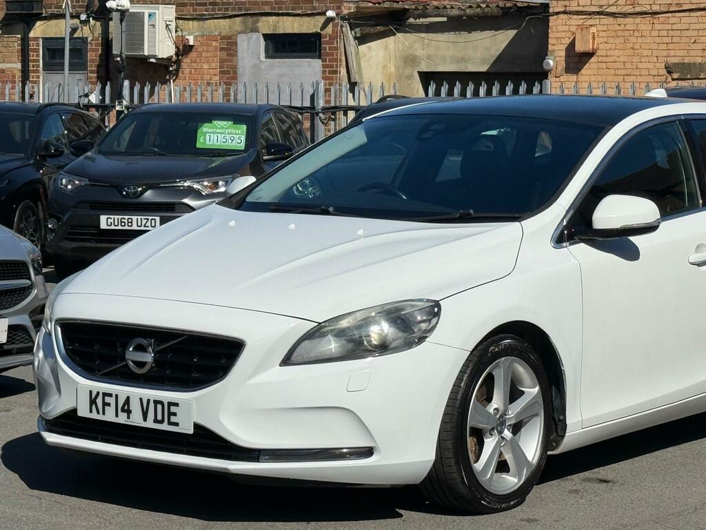 Volvo V40 1.6 T4 R-design Lux Nav Hatchback Power KF14VDE White #5