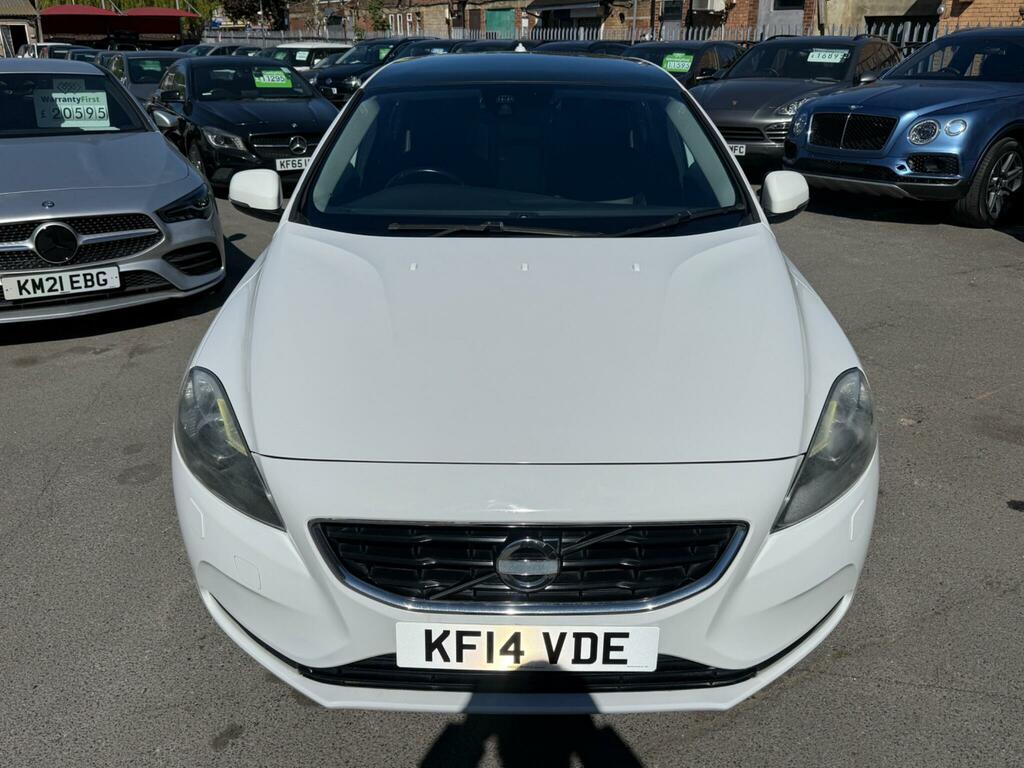 Volvo V40 1.6 T4 R-design Lux Nav Hatchback Power KF14VDE White #4