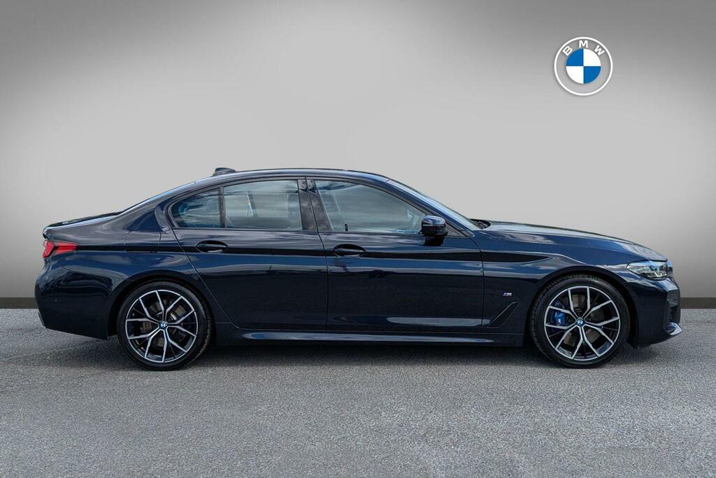 BMW 5 Series 530D Xdrive M Sport Saloon AD72FTX Black #3