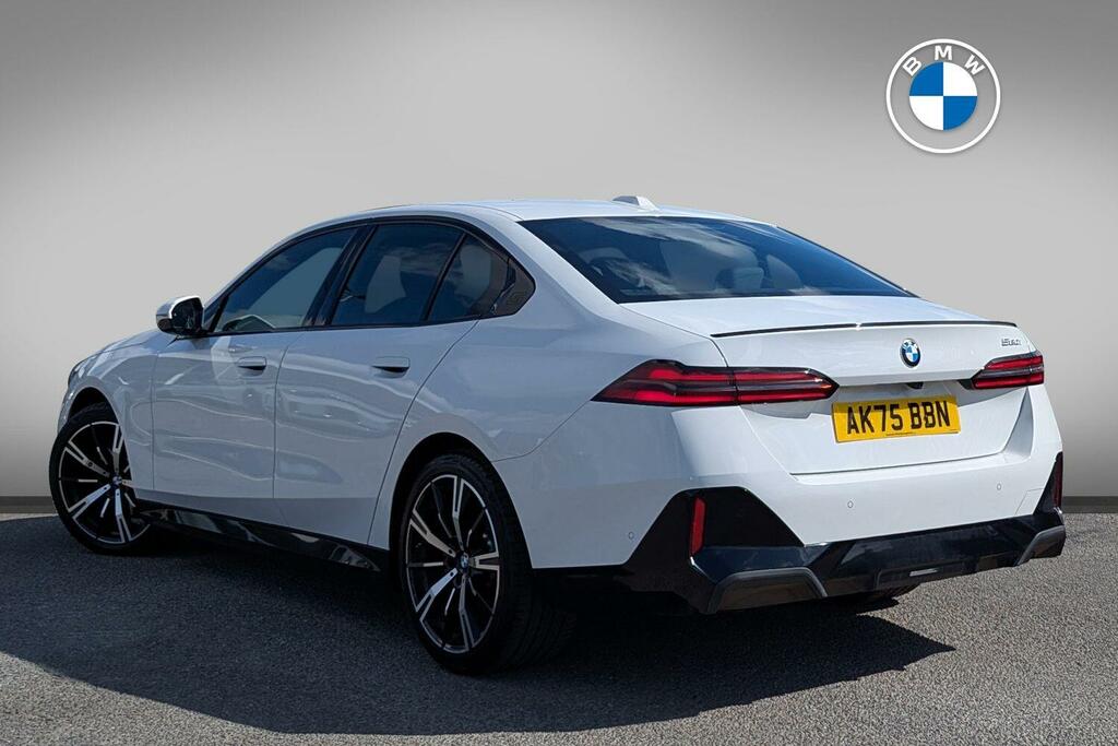 BMW 5 Series 520I M Sport Pro Saloon AK75BBN White #2