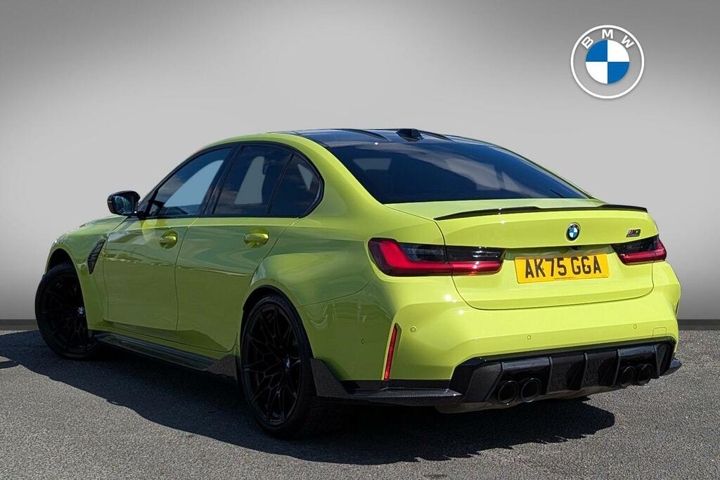 BMW M3 M3 Competition M Xdrive Saloon AK75GGA Yellow #2