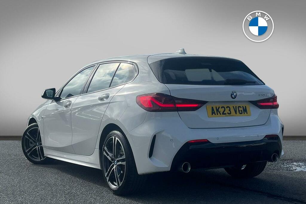 BMW 1 Series 120D M Sport AK23VGM White #2