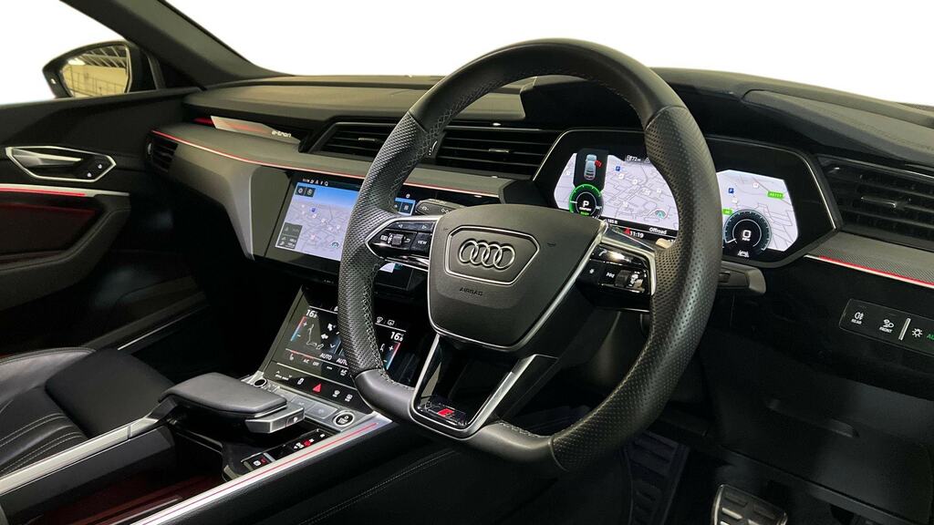 Audi Q8 e tron 300Kw 55 Quattro 114Kwh Black Ed At Tech Pro GY23LVT Grey #6