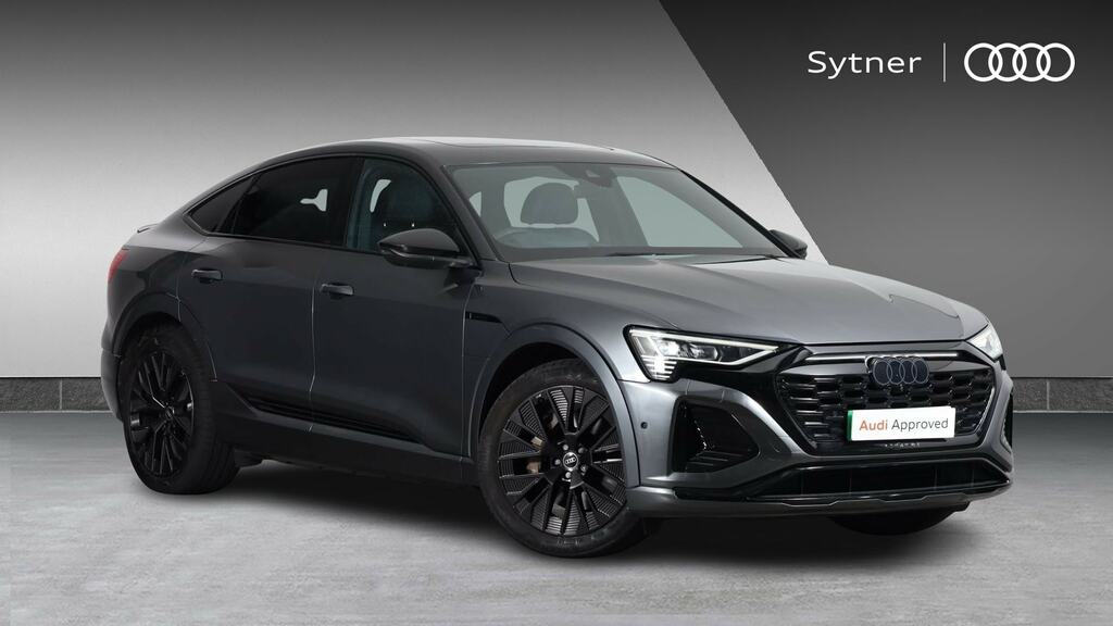 Audi Q8 e tron 300Kw 55 Quattro 114Kwh Black Ed At Tech Pro Grey