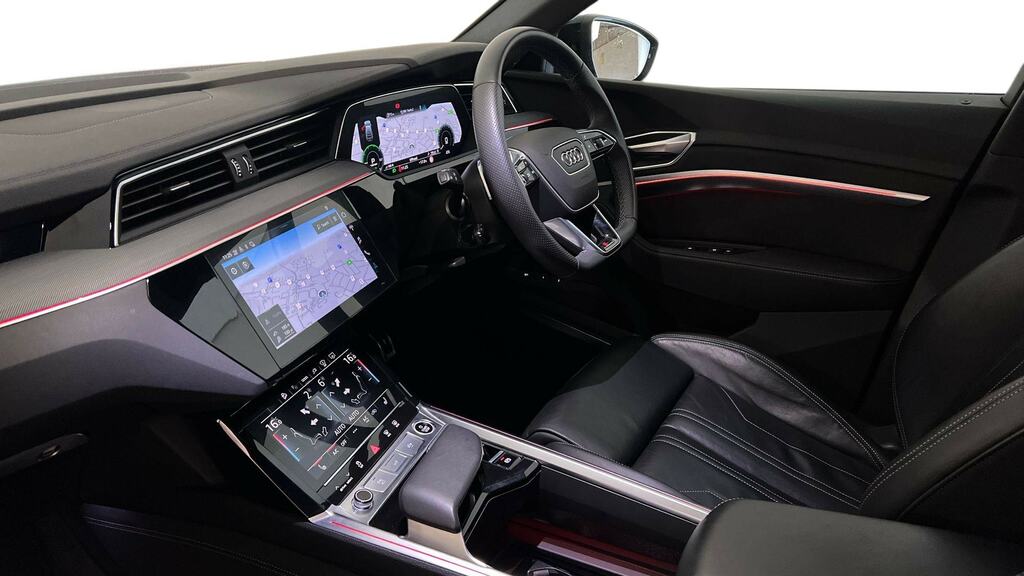 Audi Q8 e tron 300Kw 55 Quattro 114Kwh Black Ed At Tech Pro GY23LVT Grey #2