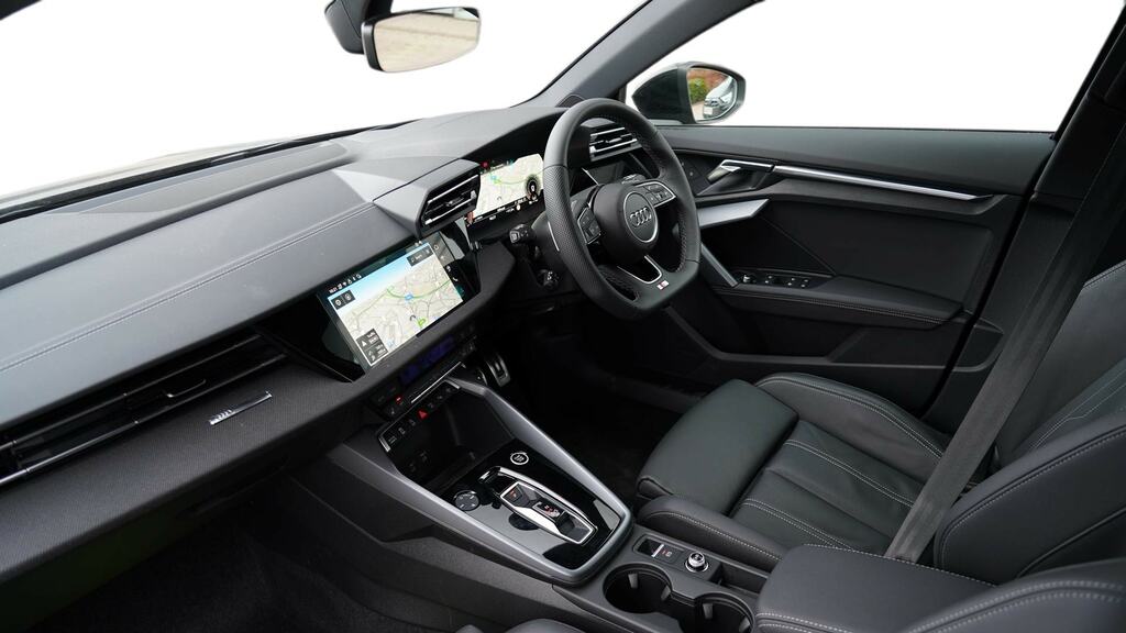Audi A3 1.5 Tfsi 150 S Line S Tronic Tech Pack KR75GJX Grey #2