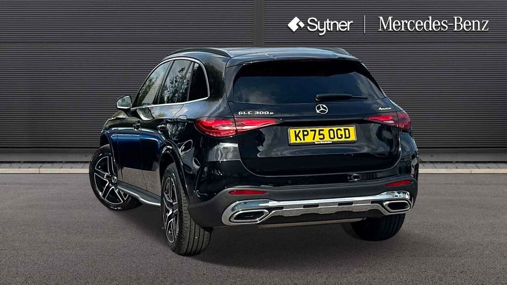 Mercedes-Benz GLC Class Glc 300E 4Matic Amg Line 9G-tronic KP75OGD Black #2