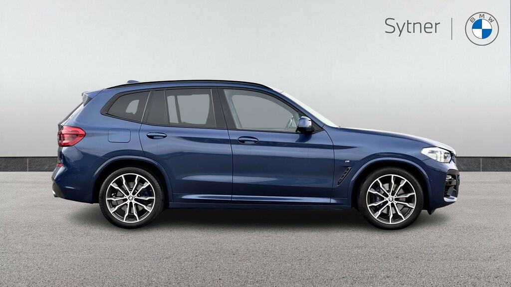BMW X3 Xdrive20d M Sport Step MW69OMG Blue #3