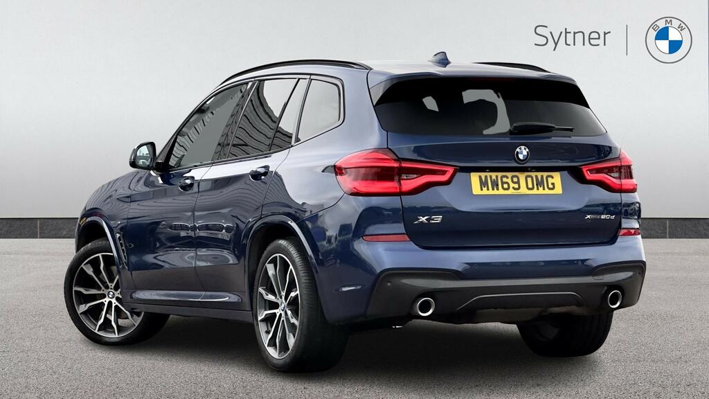 BMW X3 Xdrive20d M Sport Step MW69OMG Blue #2