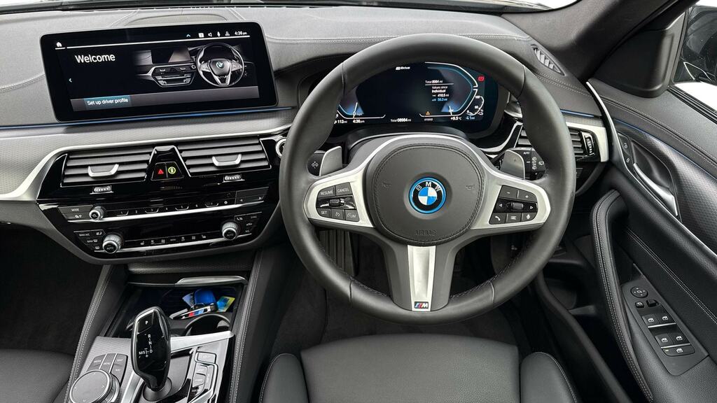 BMW 5 Series 530E Xdrive M Sport Pro Pack Black #5